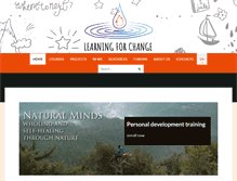 Tablet Screenshot of learningforchange.net